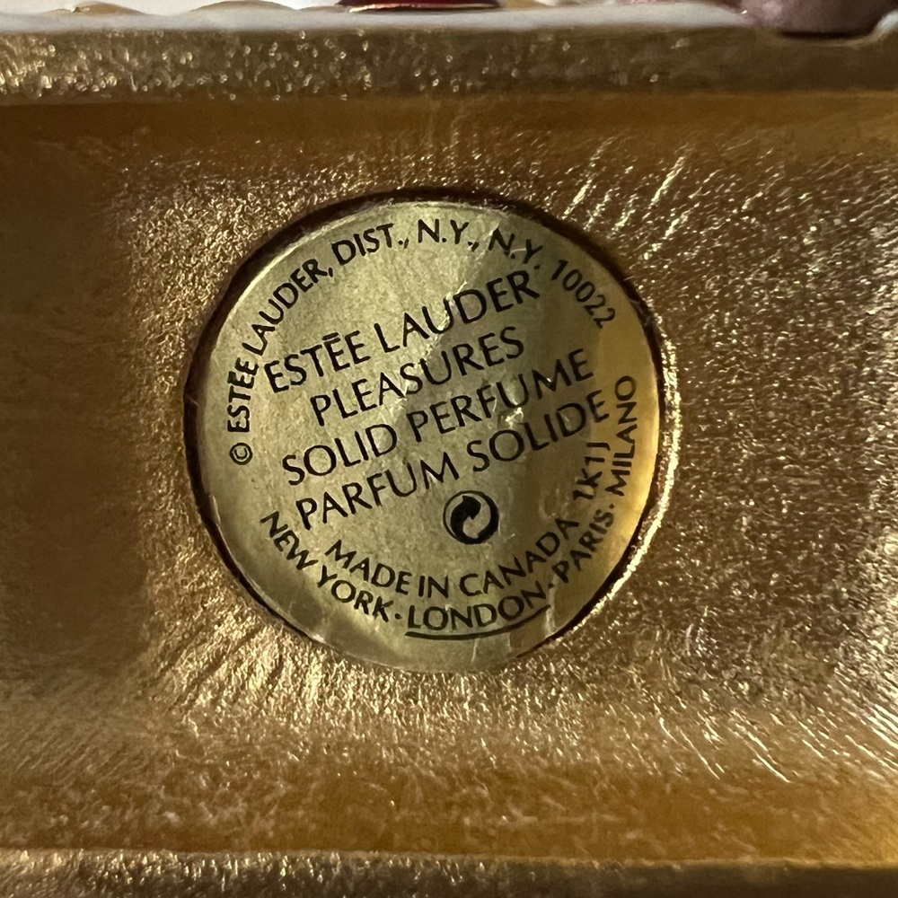 ESTEE LAUDER pleasures solid perfume GINGERBREAD HOUSE - Picture 9 of 11
